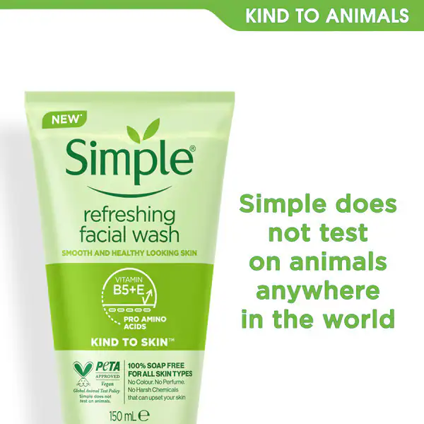 Paprastas, odai gaivinantis veido prausiklis