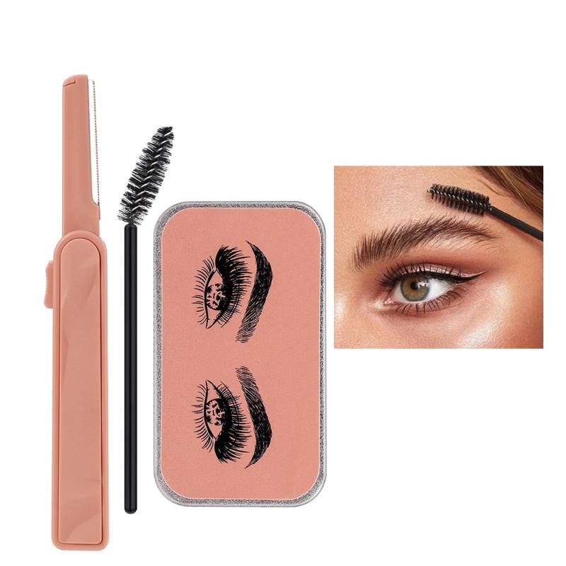 Jabón para Cejas: Efecto Lifting y Moldeador; Impermeable y de Larga Duración; Incluye Recortador para Cejas