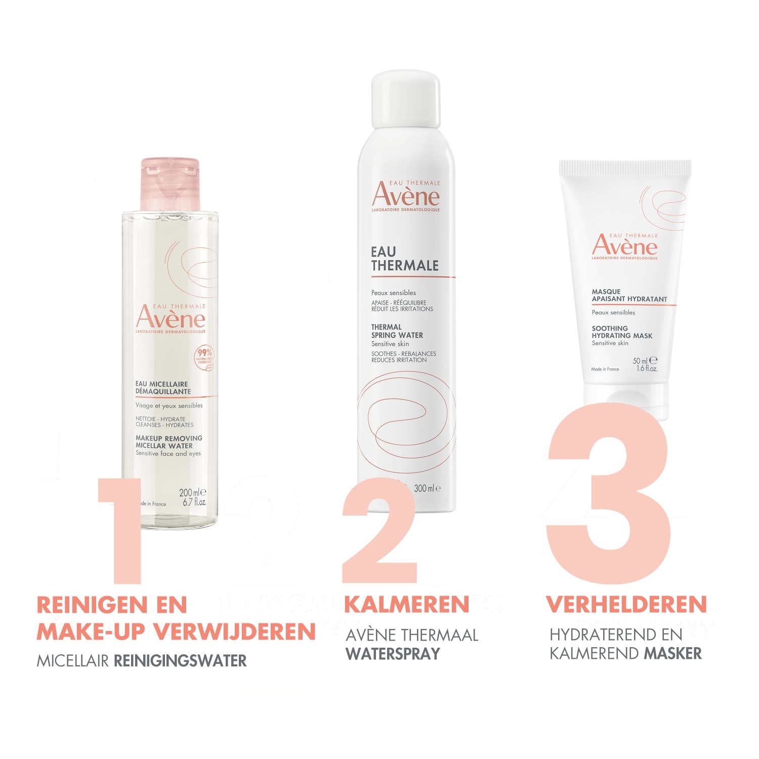 Avène hidratantna maska Les Essentiels Les Essentiels umirujuća hidratantna maska - 50ml