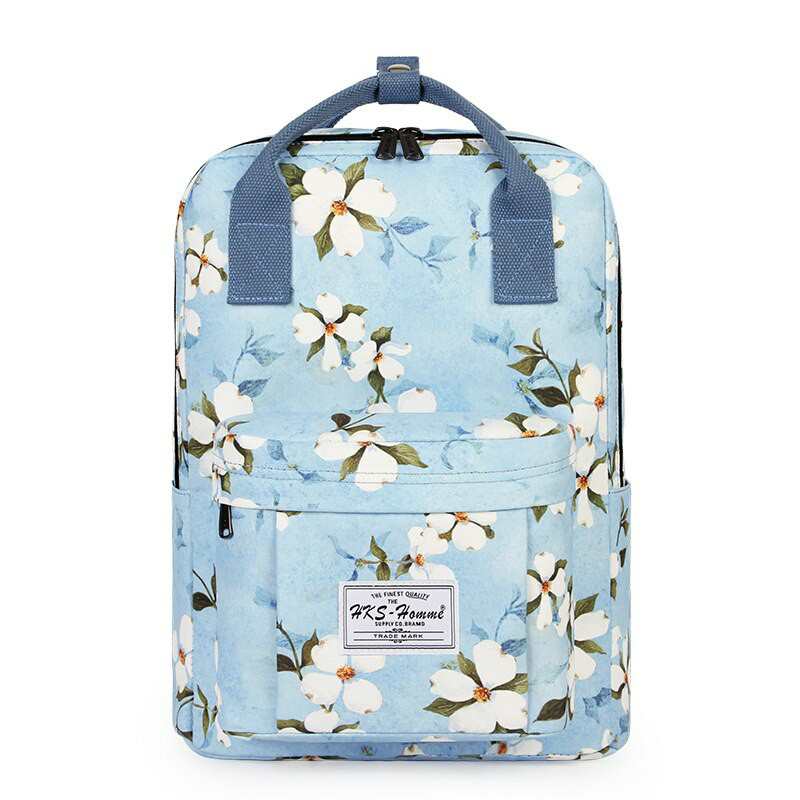 Zaino in tela multi-tasche, zaino scolastico da donna, zaino scolastico a tinta unita per ragazze adolescenti, mochila mujer woman