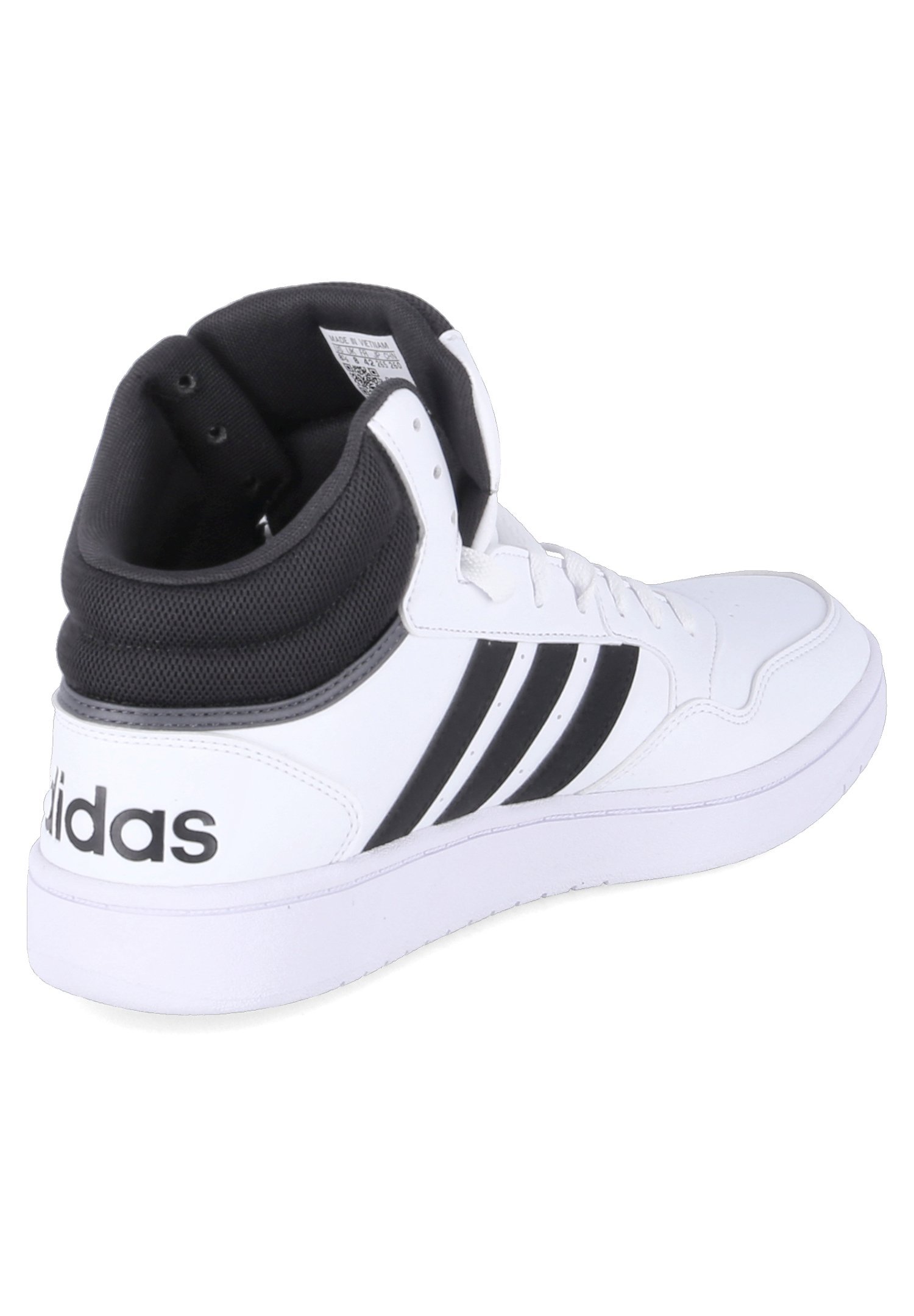 adidas Sportswear HOOPS 3.0 MID CLASSIC VINTAGE - Hoge sneakers - wit