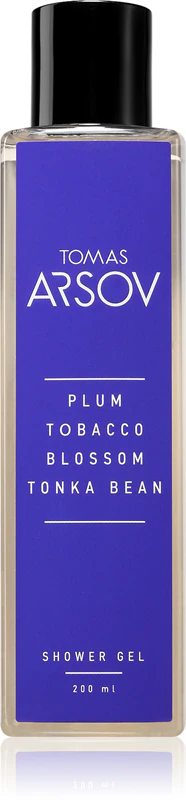 Gel de Banho Perfumado com Ameixa, Flor de Tabaco e Fava Tonka de Tomas Arsov