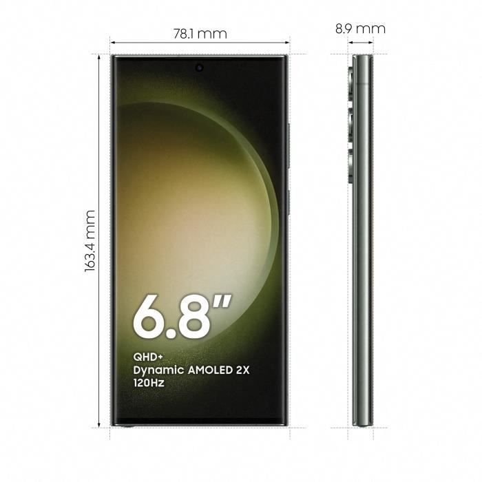 SAMSUNG Galaxy S23 Ultra 256GB Verde