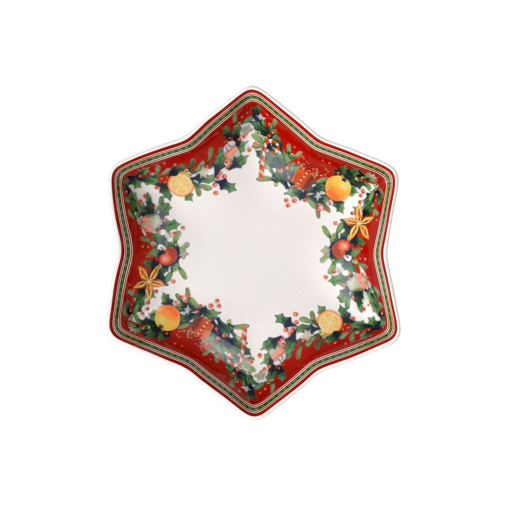 Villeroy & Boch Bol Étoile à Pied Winter Bakery Delight - 1 pièce