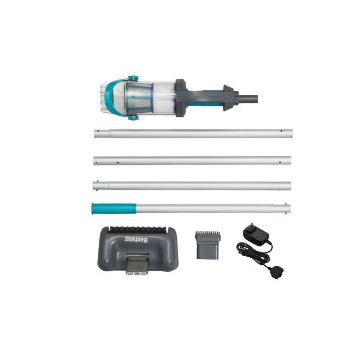 AquaGrip™ handheld pool vacuum, 90-minute runtime, for pools up to 6.10m in diameter
