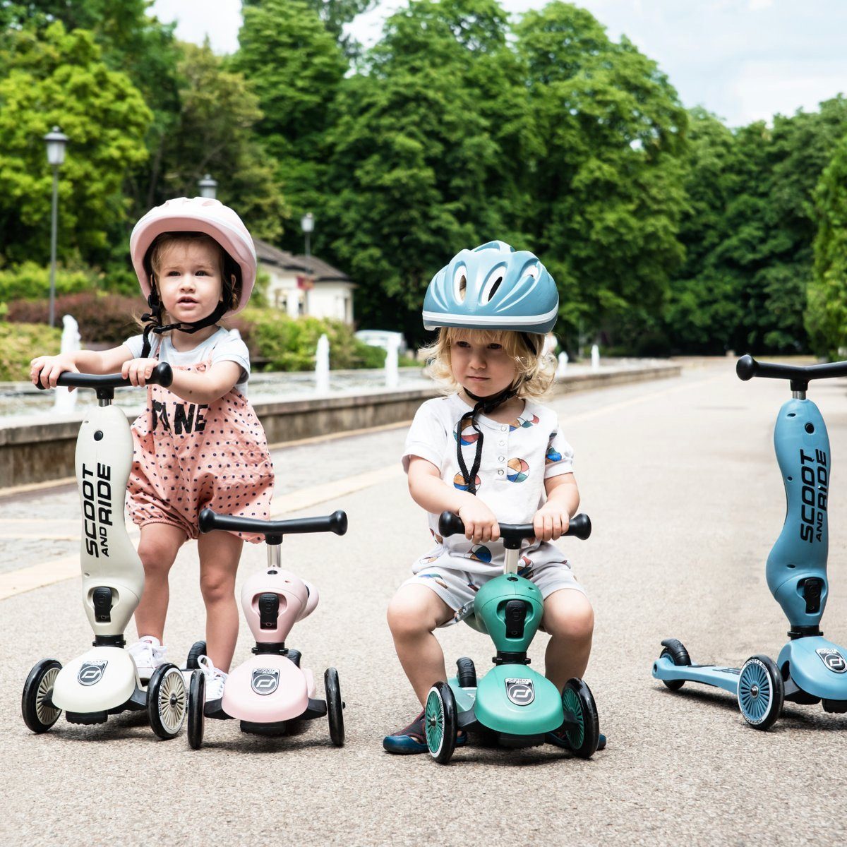 Dětské vozidlo Scoot and Ride, chodítko, Highwaykick 1 - chodítko a odrážedlo, chodítko a odrážedlo v jednom