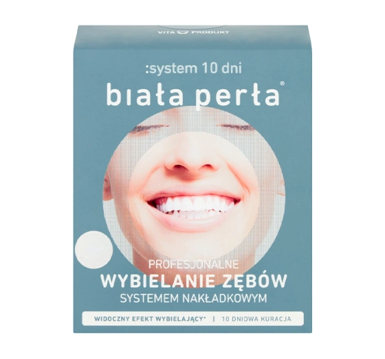 Biała Perła profesjonalne wybielenie zębów systemem nakładkowym 10 dniowa kuracja