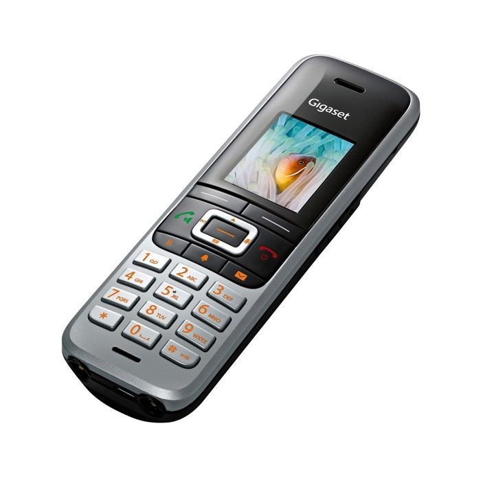 Teléfono inalámbrico - GIGASET - Gigaset Premium 100 Im - Negro - 1 auricular - Uso general