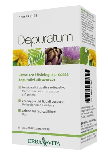ERBA VITA Erba Vita Depuratum Ontgiftingssupplement 30 tabletten