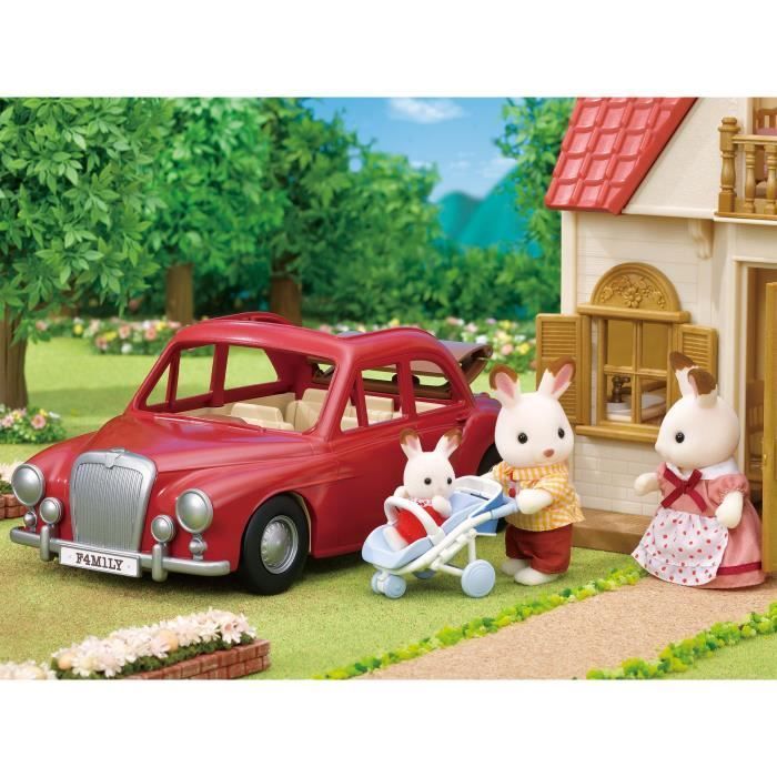 Rode cabriolet met 5 zitplaatsen - SYLVANIAN FAMILIES - voor poppen vanaf 3 jaar