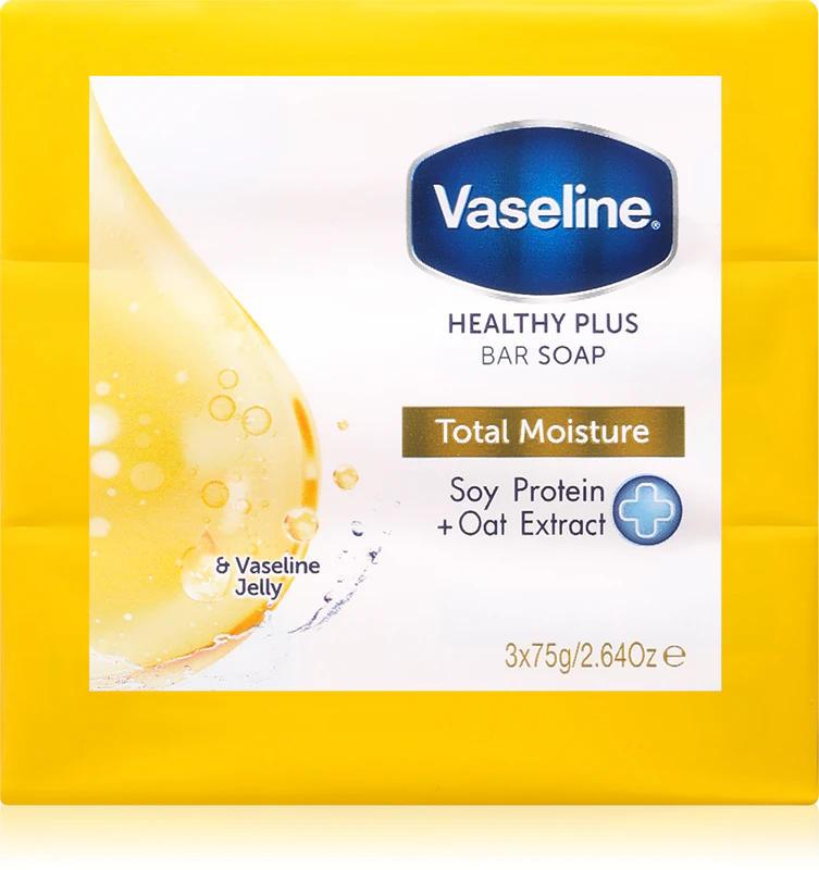 Sada tuhého mydla Vaseline Total Moisture