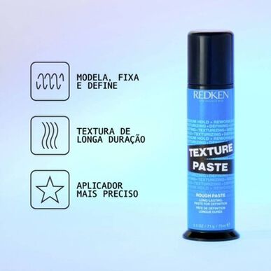 Redken Texture Paste -karkea tahna, keskivahva pito, 75ml