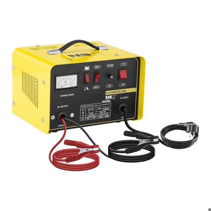 Cargador de batería para coche - Arrancador de emergencia - 12/24 V - 20/30 A 14_0000908