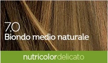 BIOKAP Biokap Nutricolor Delicato 7.0 keskmiselt blond juuksevärv