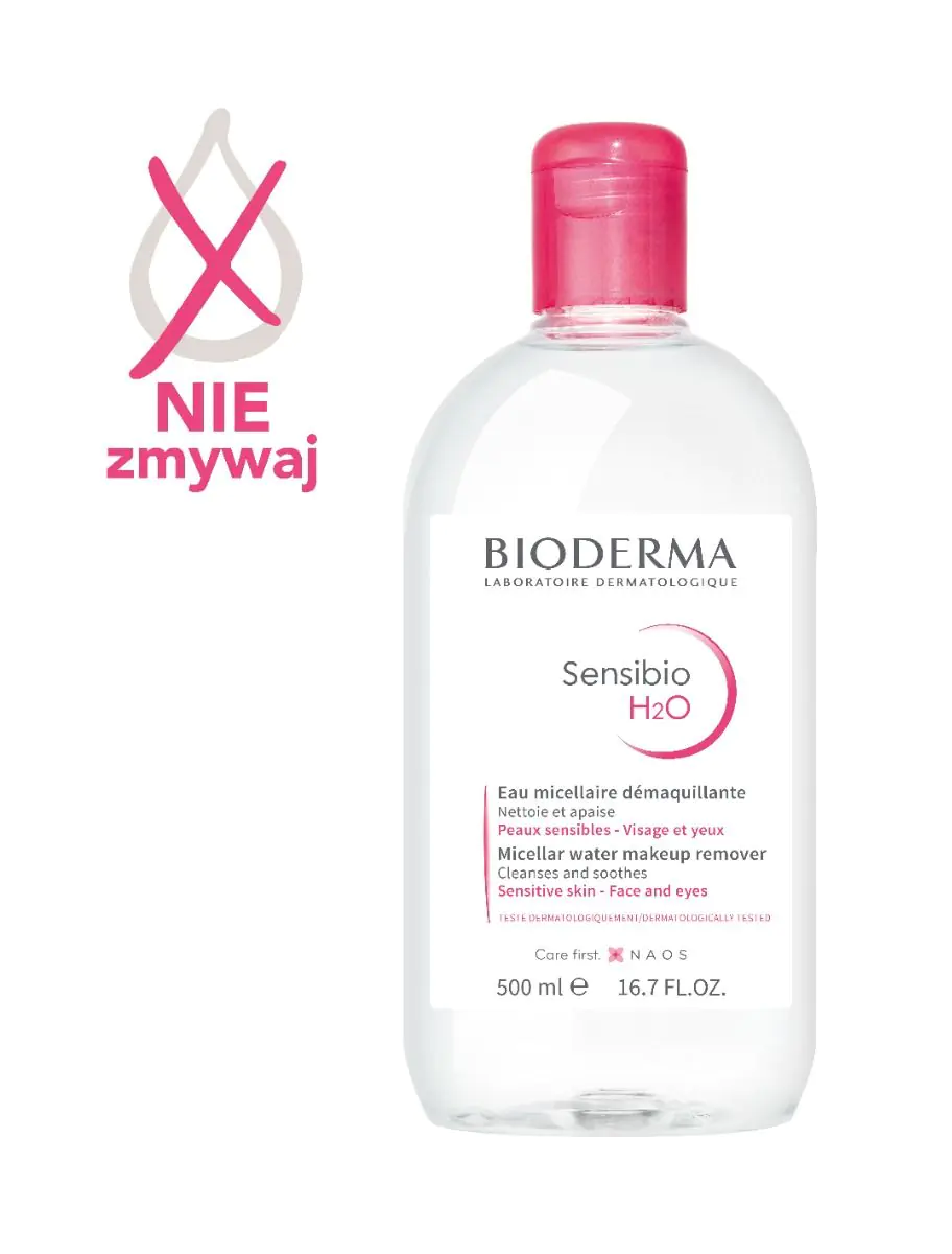 Bioderma Sensibio H2O Płyn micelarny, 500 ml