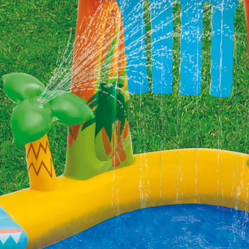 Piscine gonflable Dino