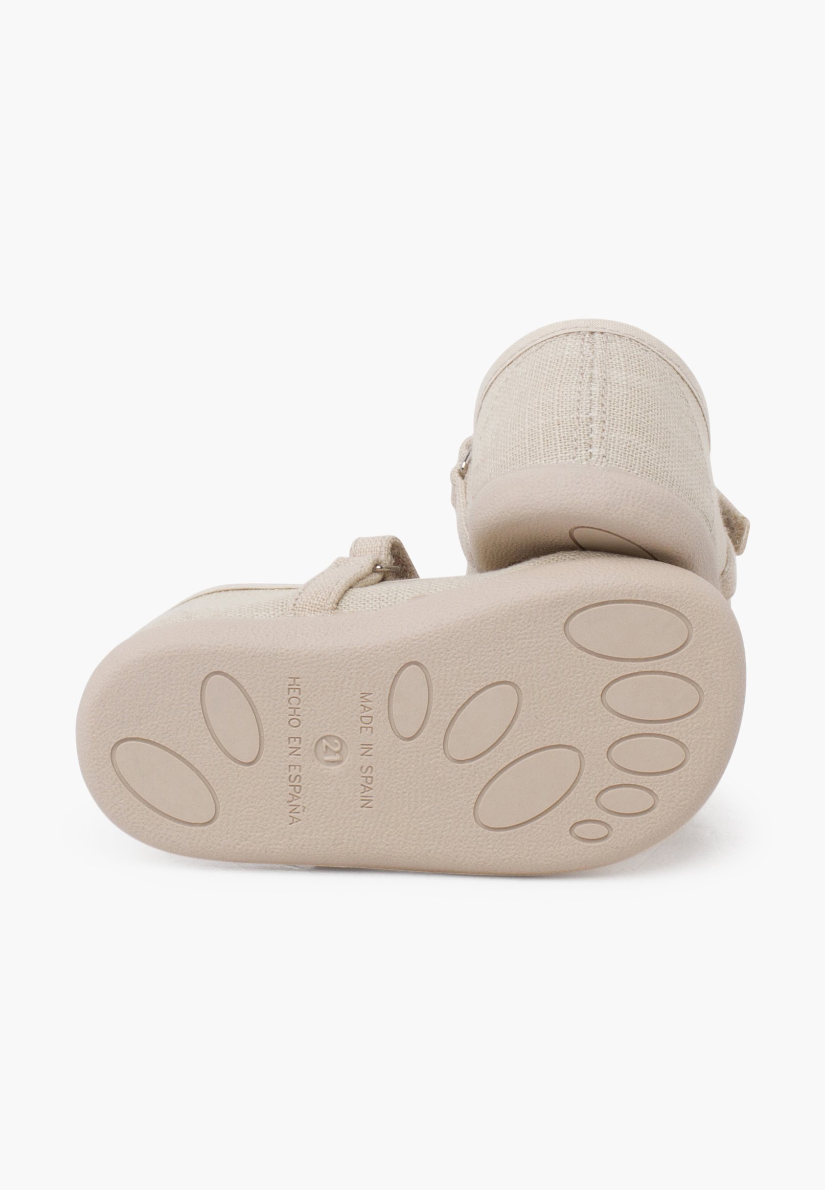 Pisamonas lahki Mary Janes čevlji z ježkom - otroški čevlji - ecru