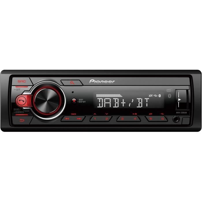 Autorradio - PIONEER - 1DIN - Bluetooth - DAB - USB