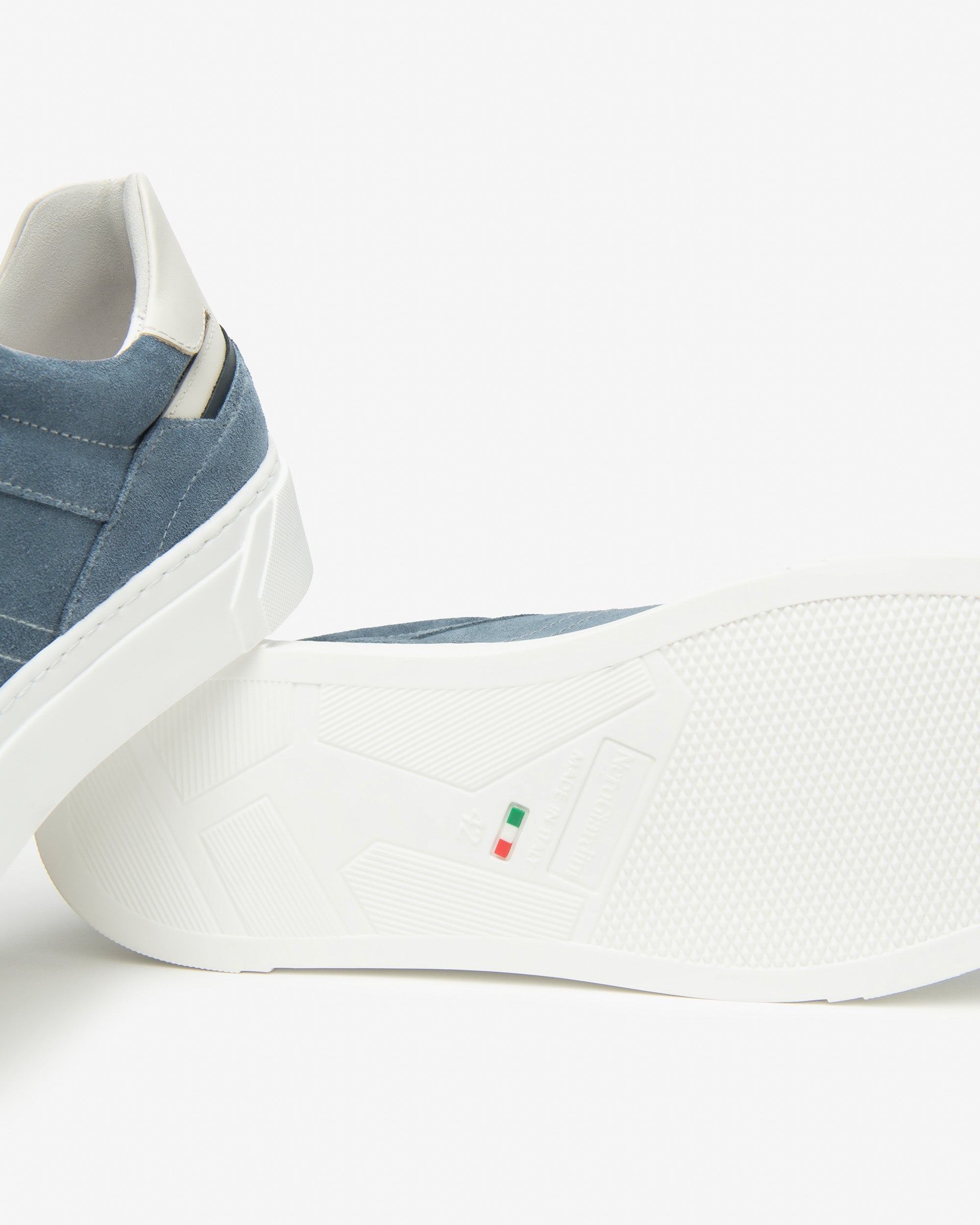 Herren-Sneaker aus Leder und Wildleder