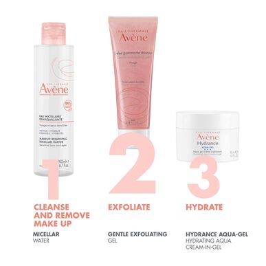 Avène Gentle Exfoliating -kasvogeeli herkälle iholle 75ml
