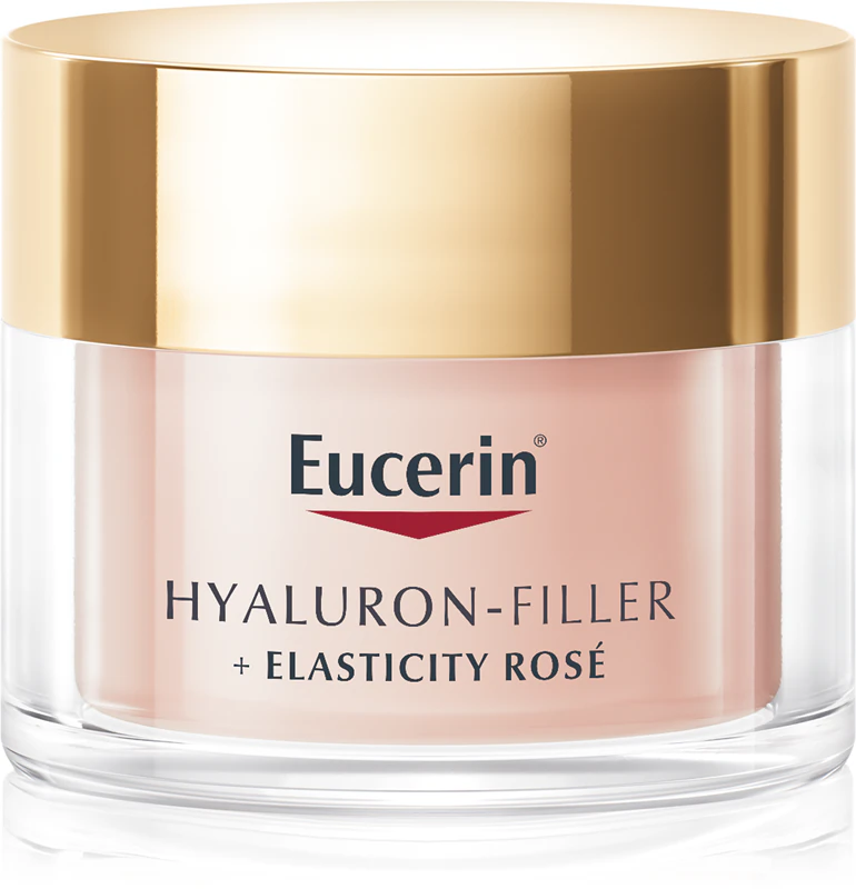 Eucerin Hyaluron-Filler + Elasticity Rosé, cuidado antienvelhecimento diário FPS 30