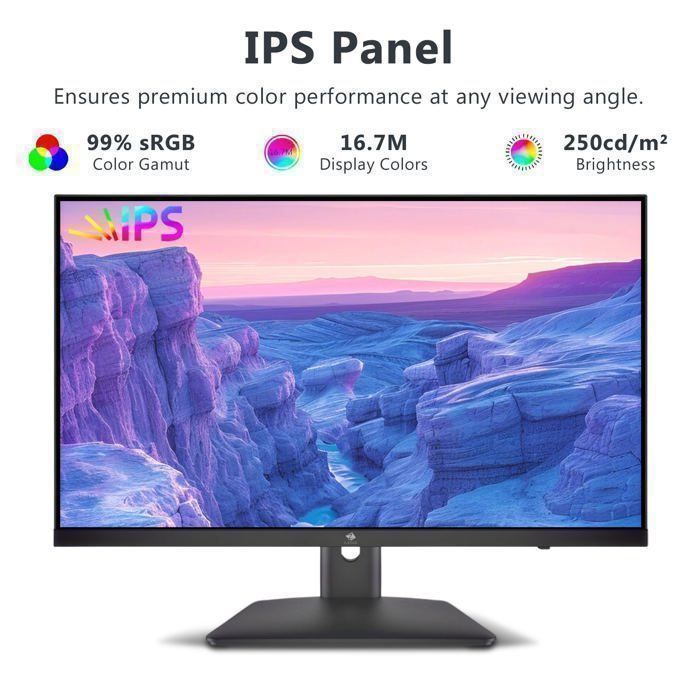 Z-EDGE U27P4K 27inch IPS 4K UHD (3840x2160) PC Gaming Screen, FreeSync Monitor 16:9, 75 Hz, 5 ms, 2*HDMI2.0 & 2*DP1.4