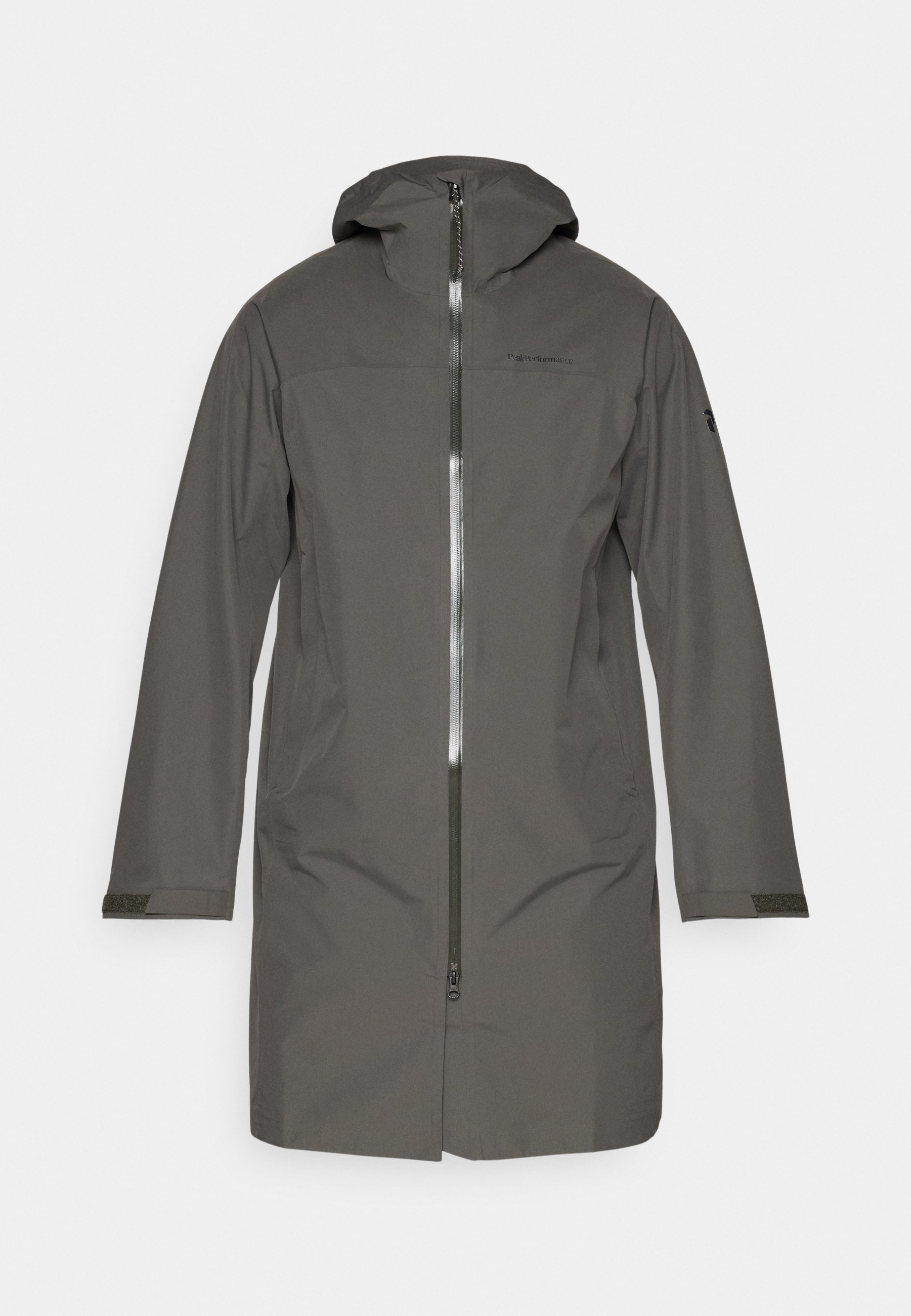Parka Peak Performance TREELINE - Veste imperméable - Olive extrême