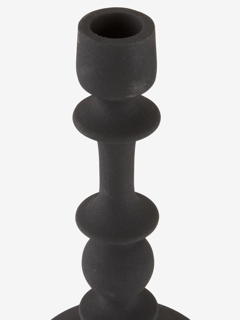CASPAR svijećnjak Ø10xV21cm crni