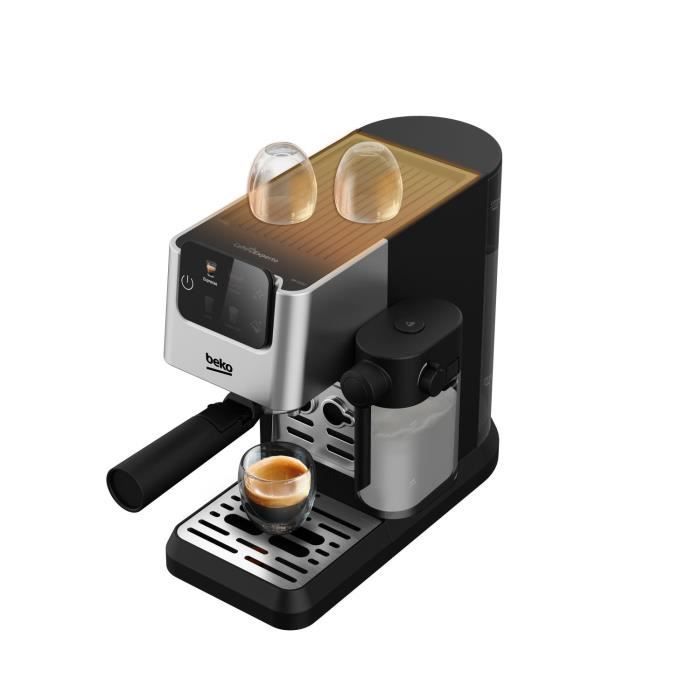 Machine expresso manuelle - BEKO - CEP5304X - 1628 W - 1,1 L - Argenté