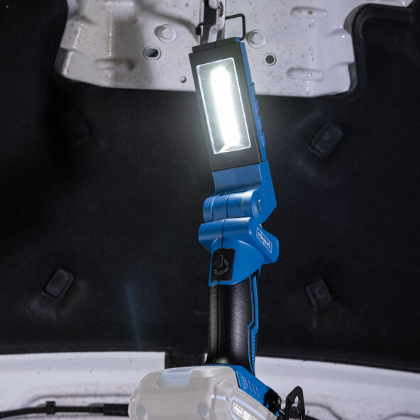 Batteridrevet arbeidslampe C-WL20-X, uten batteri og lader
