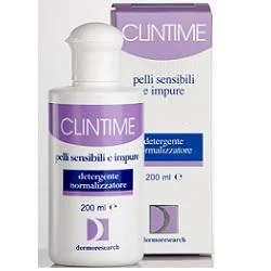 Clintime Normalisierender Flüssigreiniger 200 ml für fettige und empfindliche Haut