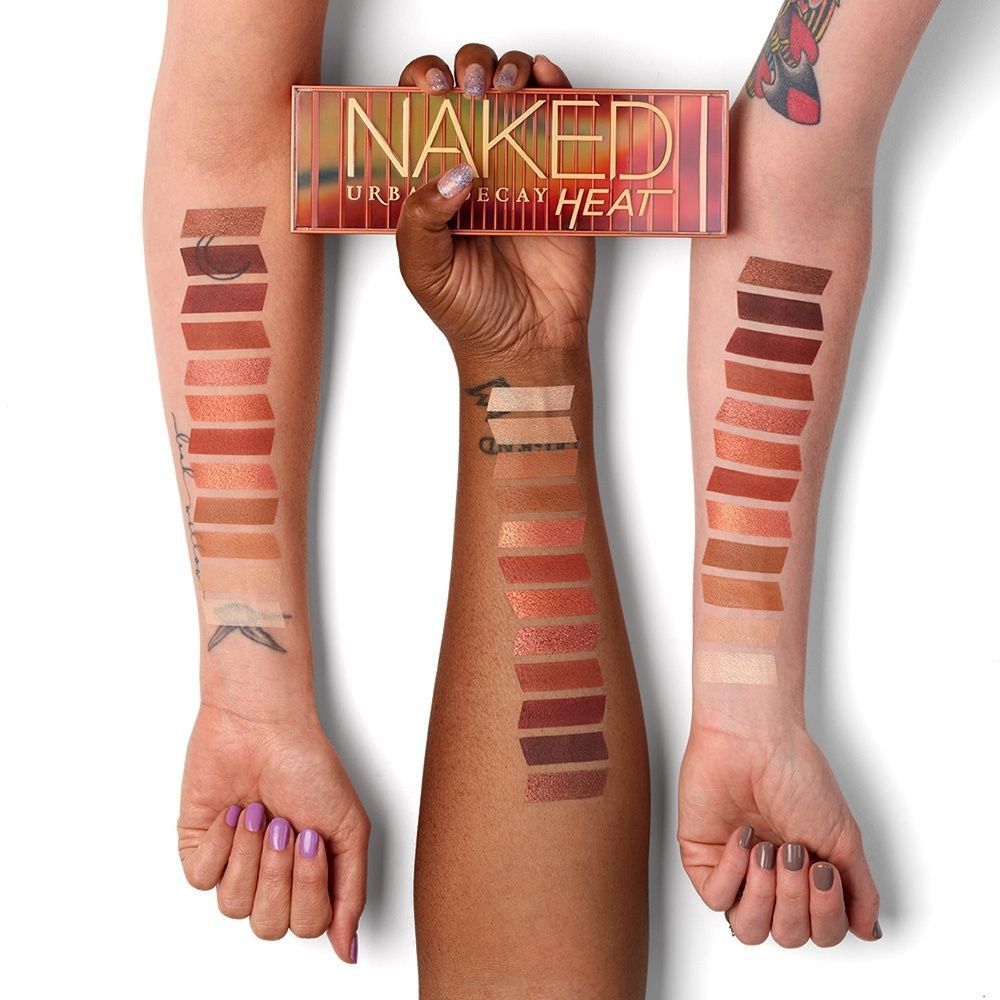 Paleta sjenila za oči Naked Heat Palette Luksuzna sjenila za oči