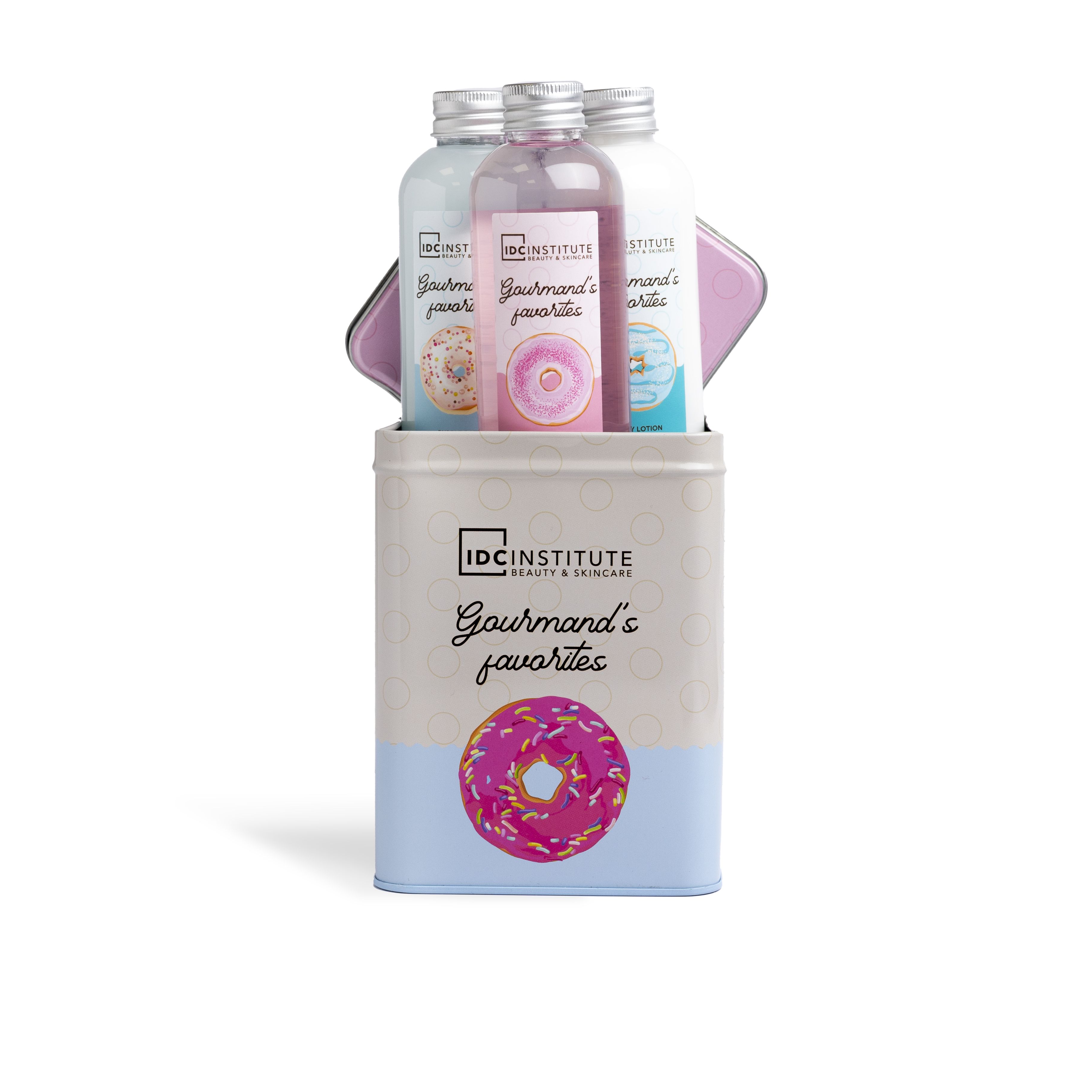 Sada Gourmand's Favorites v kovovej krabičke Kúpeľňové produkty