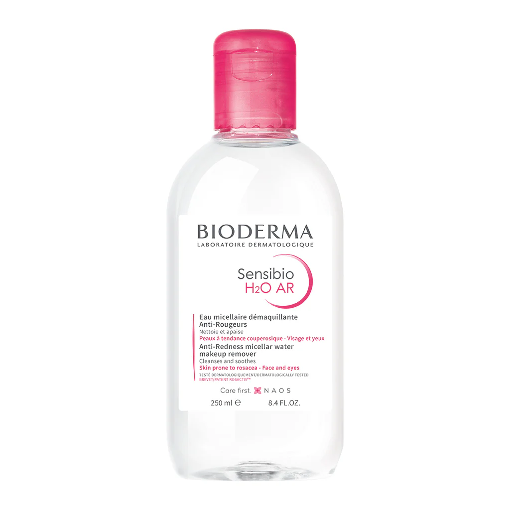 Sensibio H2O AR Acqua micellare struccante anti-rossore - Acqua detergente viso