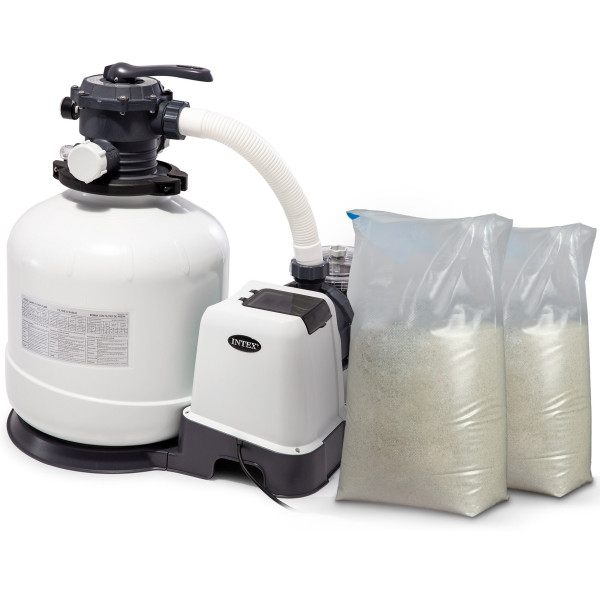 Pompa filtrująca piaskowa Intex 12000 l/h   piasek 50kg