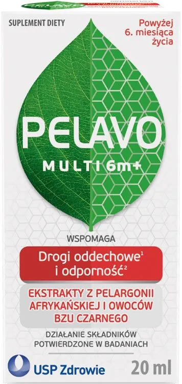 Pelavo Multi 6m+, Wsparcie odporności dla dzieci od 6. miesiąca życia, Krople
