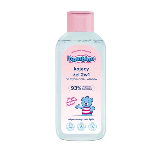 Bambino kojący żel do mycia ciała i włosów 2w1 400 ml