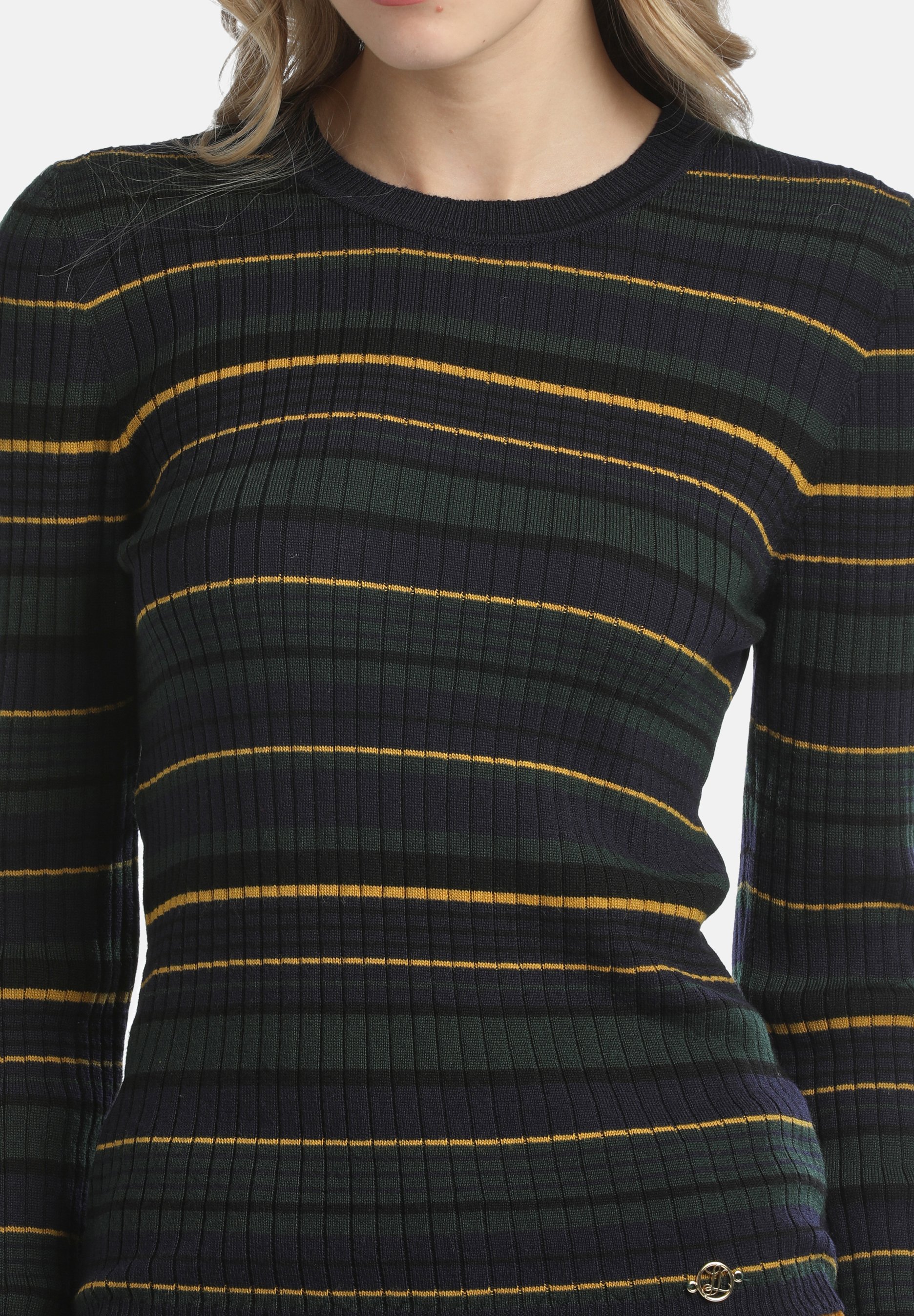 Luisa Spagnoli MAKAO - Pullover - blu/verde