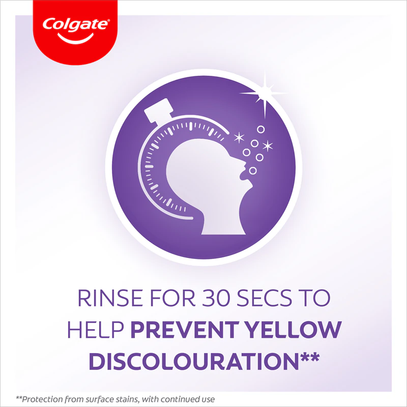 Colgate Max White Purple Reveal bělicí ústní voda