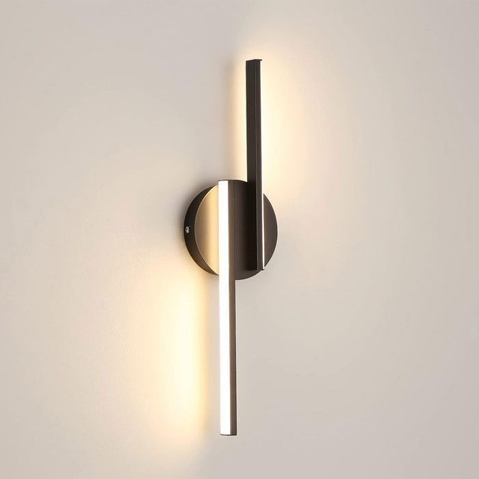 Dorlink 16W LED Wall Light - Warm White 3000K - Modern Aluminum - For Living Room, Hallway, Staircase, Night Light