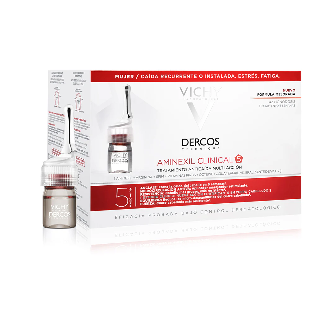 Dercos Dercos Aminexil trattamento anticaduta donna 42 fiale - Trattamento Anticaduta Capelli