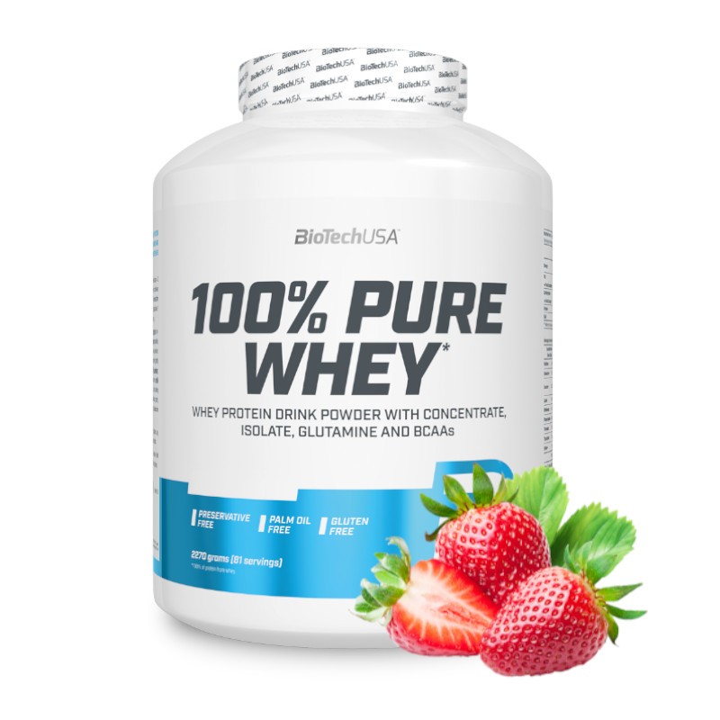 BioTech USA 100 % puhdasta heraproteiinia