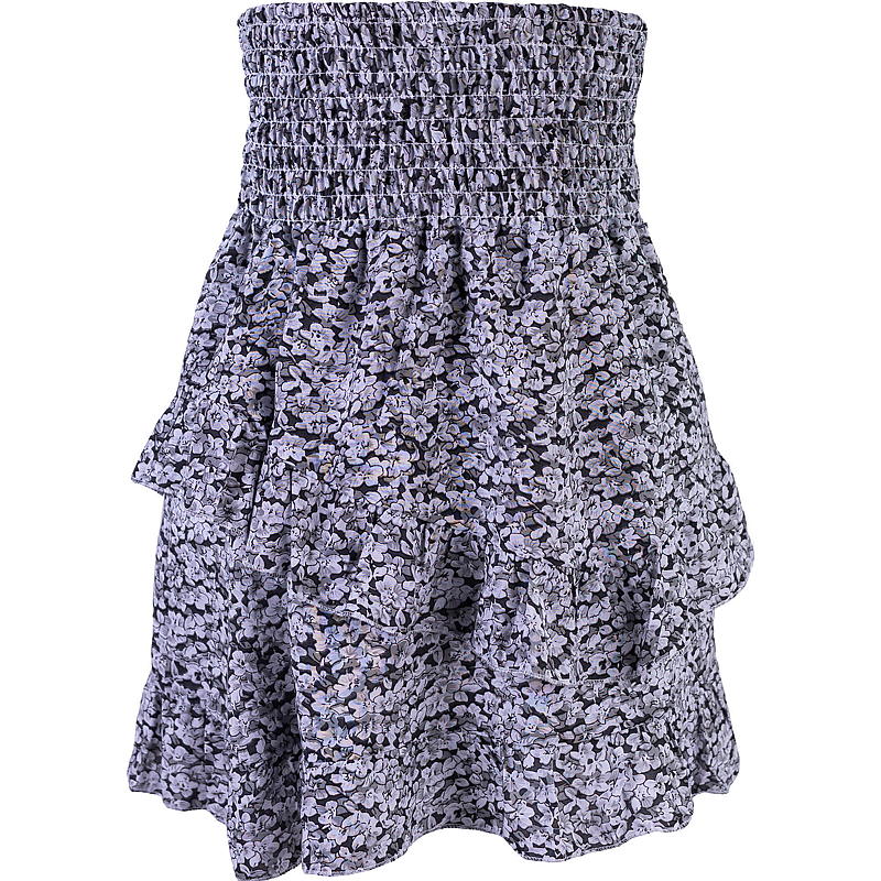 Rüschenrock in den Größen S/M/XL mit Blumenmuster