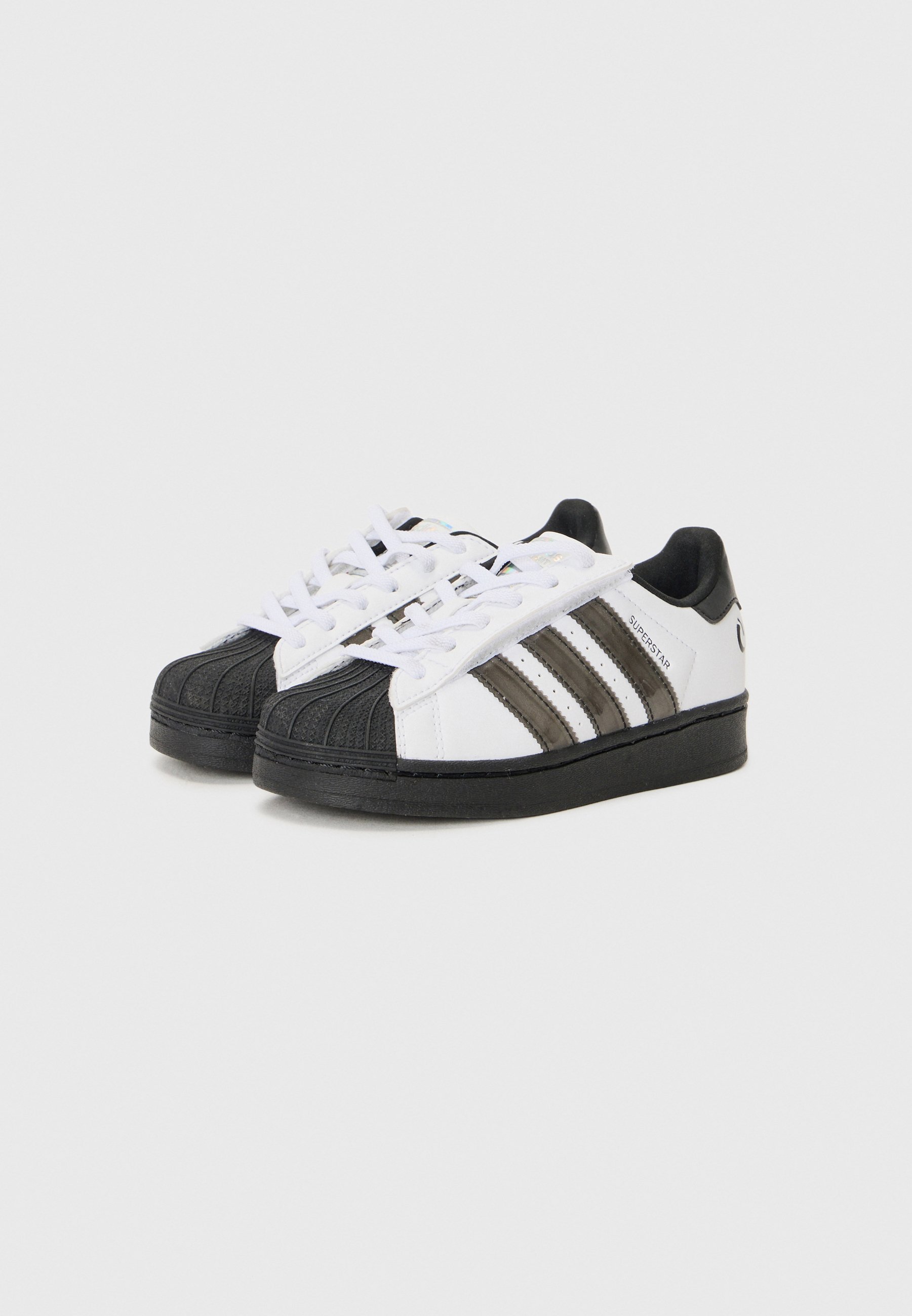 adidas Originals SUPERSTAR LED - Sneaker - weiß/schwarz