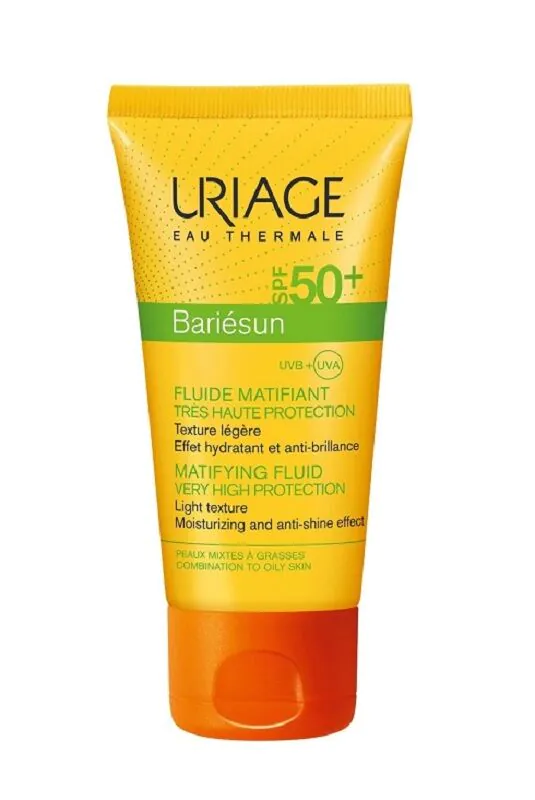Uriage Bariesun Mat Fluid matująco-nawilżający SPF50+