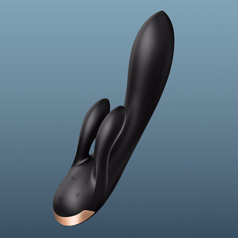 Satisfyer Double Flex Connect -sovellus musta