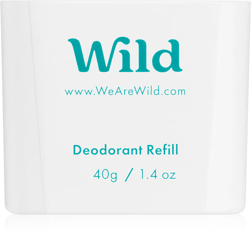 Refil de Desodorante em Bastão Wild Fresh Algodão e Sal Marinho