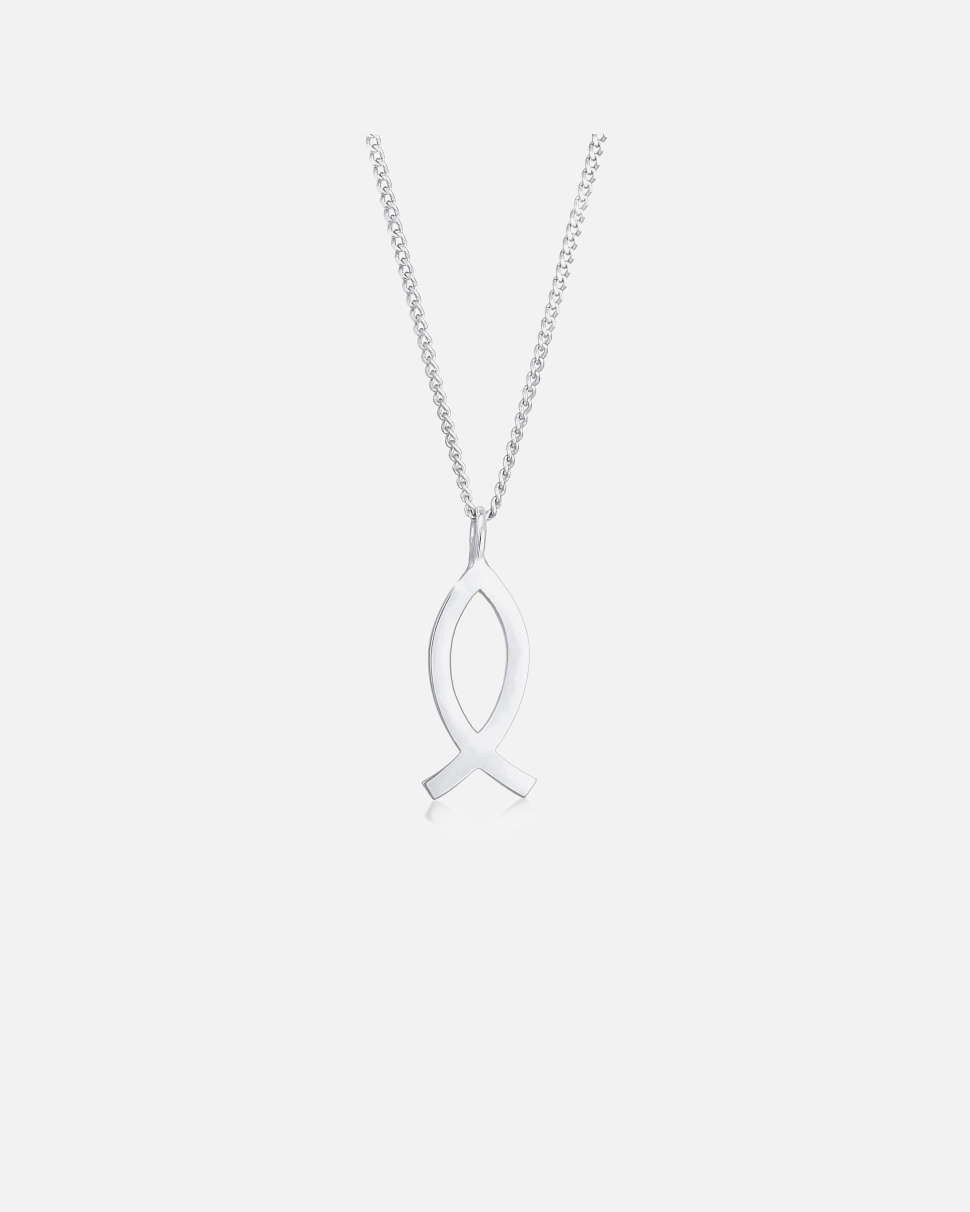 Elli Poisson Pendentif Réligion Connexion Collier Enfant - (925/1000) Argent