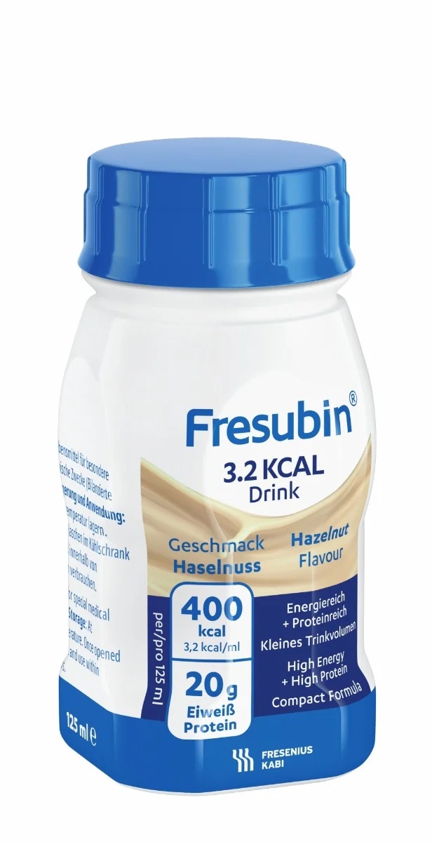 FRESUBIN Boisson noisette Fresubin 3,2 kcal 4 x 125 ml Malnutrition
