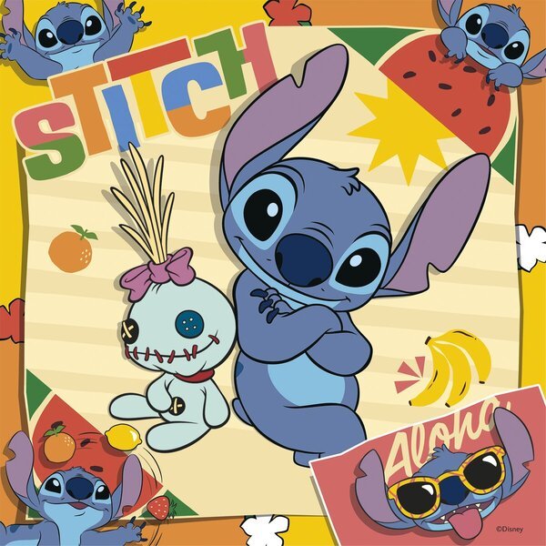 Stitch 3-u-1 slagalica